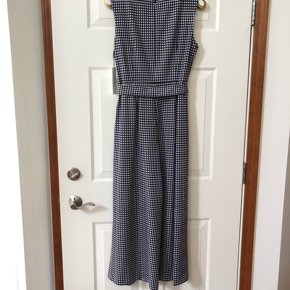 💕 Host Pick - Calvin Klein Wide Crop Leg Jumpsuit w/Self Tie - Picture 6 of 9
